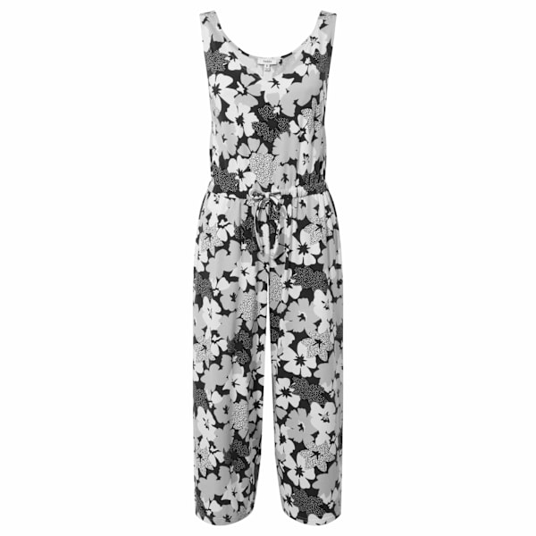 TOG24 Dam/Dam Emmie Blommig Jumpsuit 12 UK Svart Black 12 UK