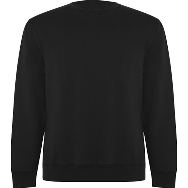 Roly Unisex Vuxen Batian Crew Neck Sweatshirt L Solid Black Solid Black L