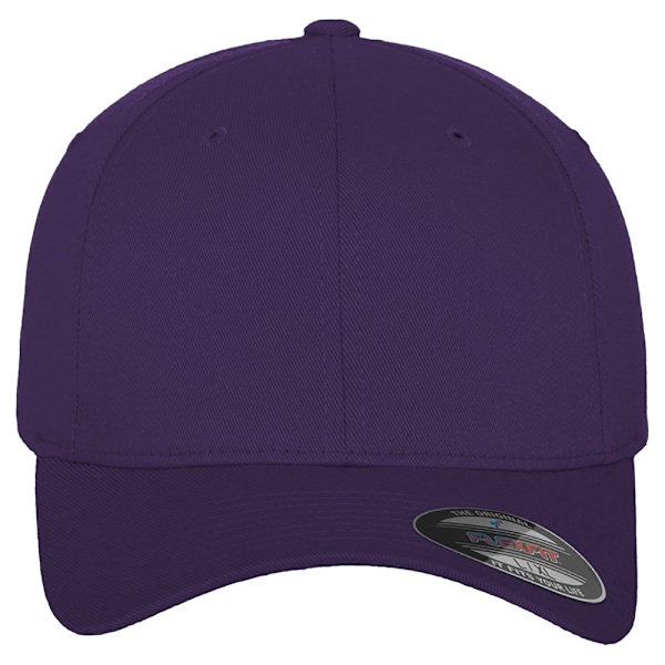 Yupoong Flexfit Fitted Baseball Cap SM Lila Purple SM