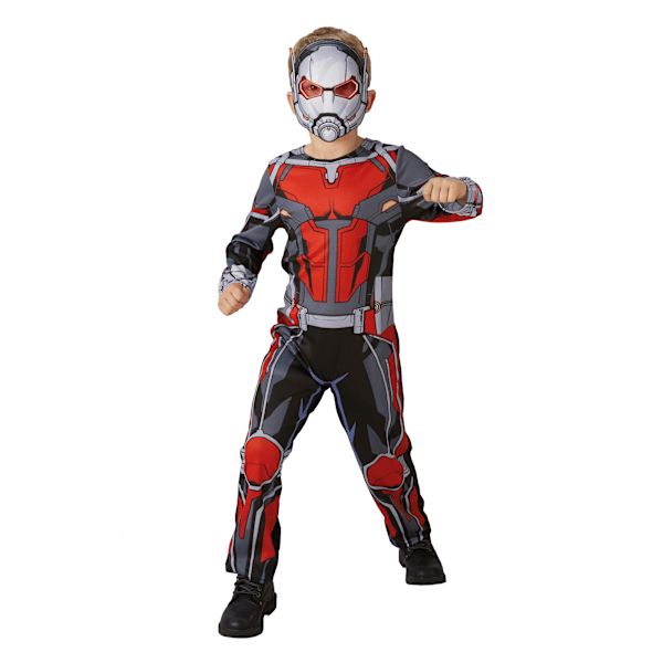 Ant-Man Pojkkostym S Röd/Grå Red/Grey S