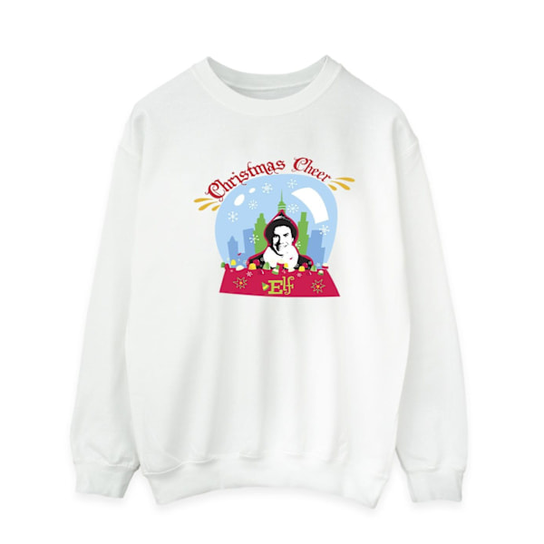 Elf Herr Jul Snöglob Sweatshirt M Vit White M