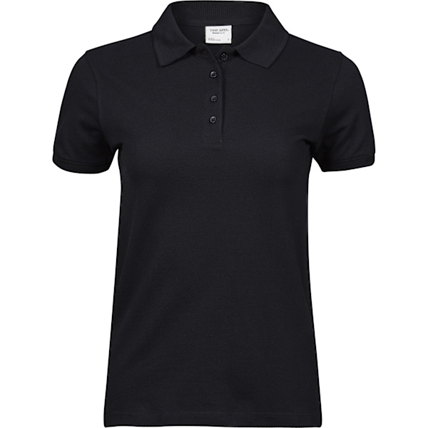 Tee Jays Dam/Dam Heavy Cotton Piqué Pikétröja L Svart Black L