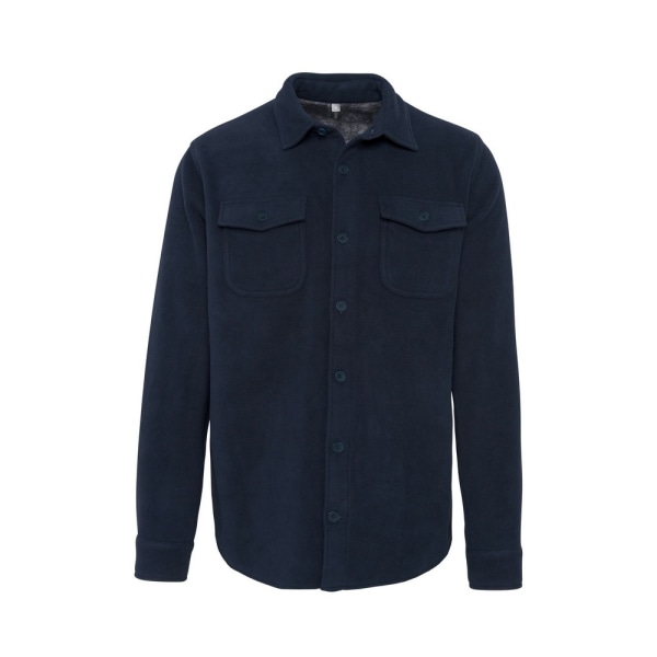 Kariban Herr Sherpa Fodrad Fleece Overshirt S Marinblå/Stormgrå Navy/Storm Grey S