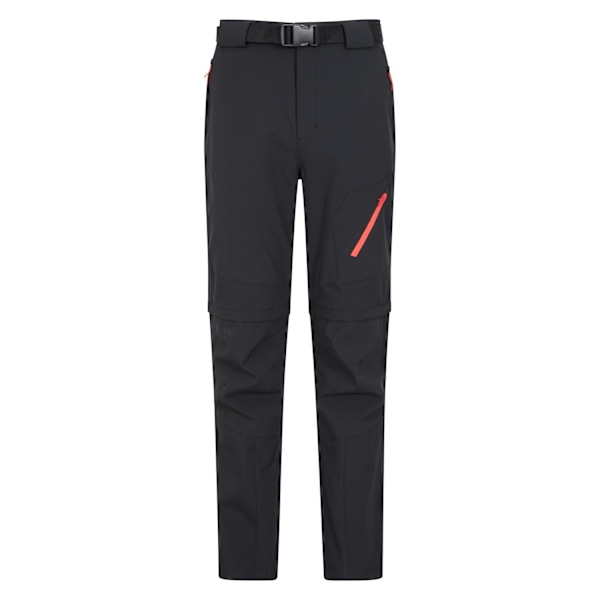 Mountain Warehouse Herr Forest Konvertibla Vandringsbyxor 42R Black 42R