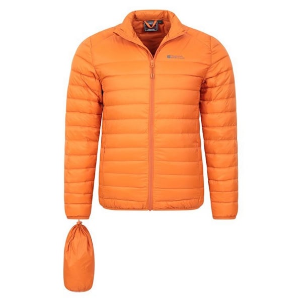 Mountain Warehouse Mens Featherweight Jacket S Burnt Orange Burnt Orange S