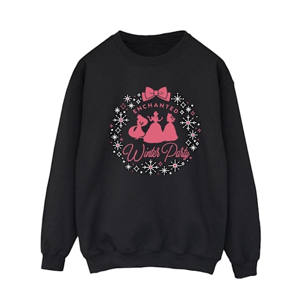 Disney Dam/Dam Princess Vinterfest Sweatshirt M Svart Black M