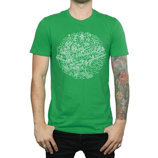 Star Wars Jul Dödsstjärnan T-shirt XL Irländsk Grön Irish Green XL