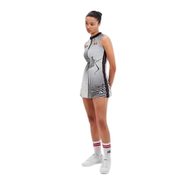 Ellesse Dam Cally Träningsklänning 10 UK Vit White 10 UK