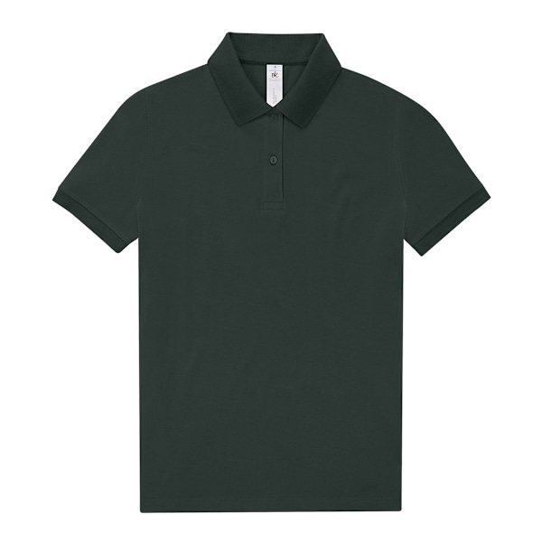B&C Dam/Dam My Polo Shirt 16 UK Mörkgrön Dark Forest 16 UK