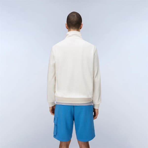 Napapijri Herr Box Logo Tröja XL Vit White XL