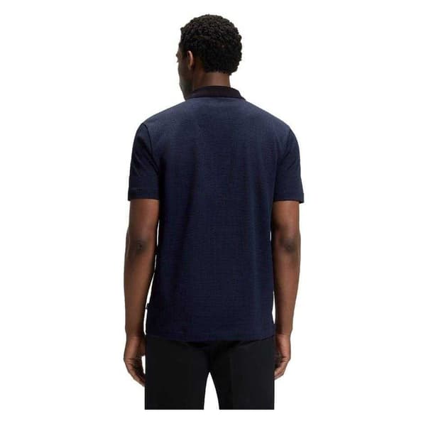 Boss Herr Regular Pikétröja S Mörkblå Dark Blue S