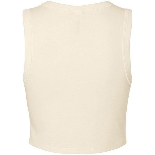 Bella + Canvas Dam/Kvinnor Muscles Micro-Rib Tank Top M Solid Solid Natural M