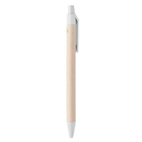 MidOcean Mito Mjölkkartong Papperspenna One Size Vit White One Size