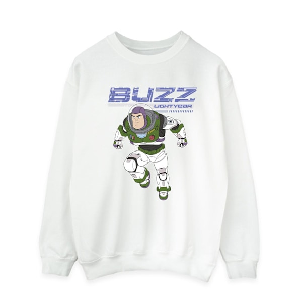 Disney Lightyear Buzz Jump To Action Sweatshirt M Vit White M