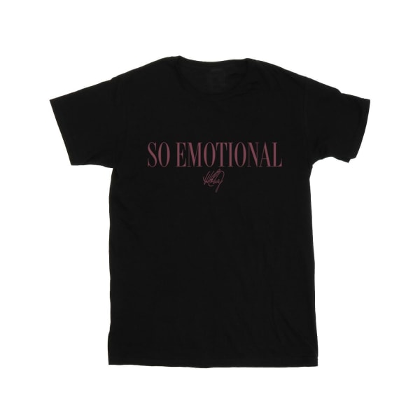 Whitney Houston Girls So Emotional Cotton T-Shirt 5-6 Years Bla Black 5-6 Years