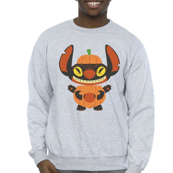 Disney Herr Lilo & Stitch Pumpkin Costume Sweatshirt XXL Sports Sports Grey XXL