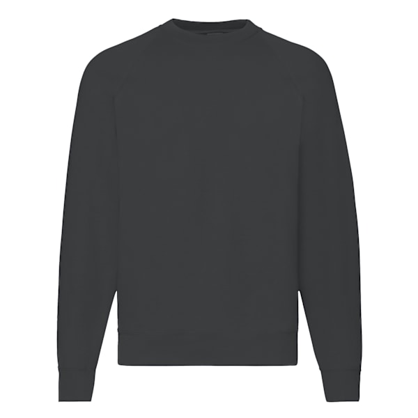 Fruit Of The Loom Raglanärm Belcoro® Sweatshirt 2XL Li Light Graphite 2XL