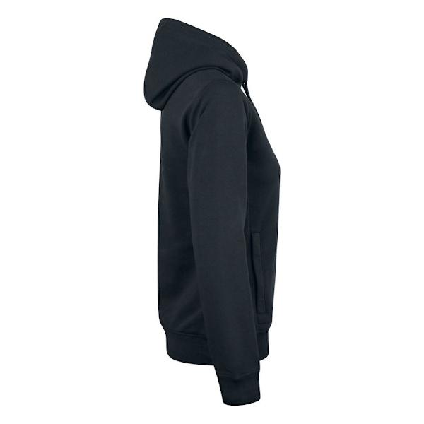 Clique Dam/Dam Premium Melange Hoodie L Svart Black L