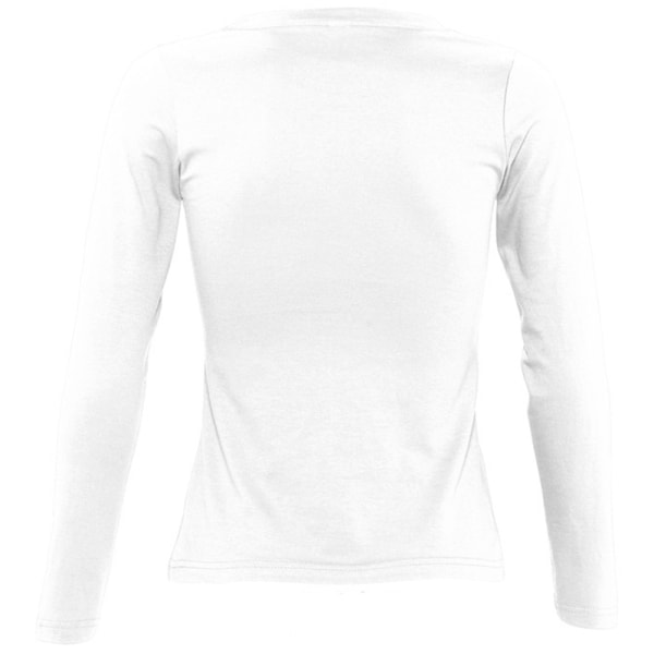 SOLS Majestic Långärmad T-shirt dam/dam L Vit White L