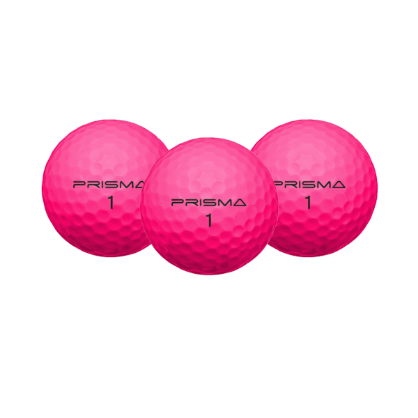 Masters Prisma Titanium Golfbollar (Förpackning med 12) En Storlek Rosa Pink One Size