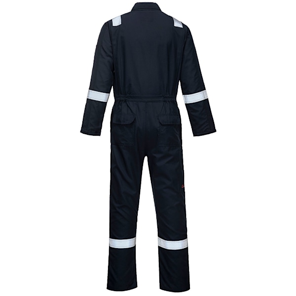 Portwest Unisex Araflame Overall 36R Marinblå Navy 36R