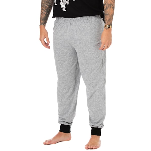 Marvel Pyjamas för män Superhjälte M Svart/Grå Black/Grey M