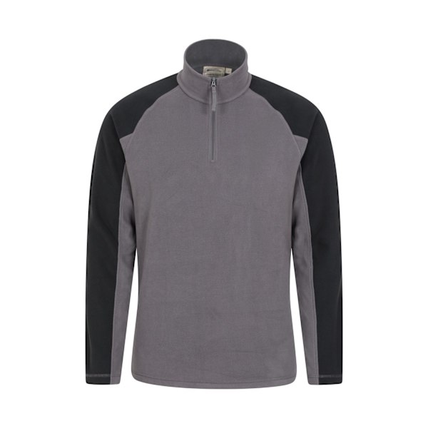 Mountain Warehouse Ashbourne II Half Zip Fleece Top L Dark Dark Grey L