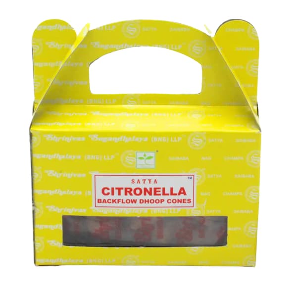 Satya Citronella Backflow Rökelsekoner (12-pack) One Size B Brown One Size