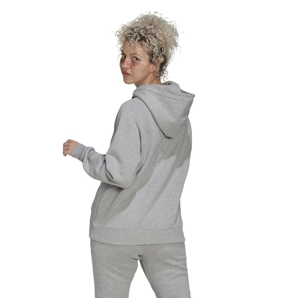 Adidas Dam/Kvinnor Oversized Hoodie XXS Gråmelerad Grey Heather XXS