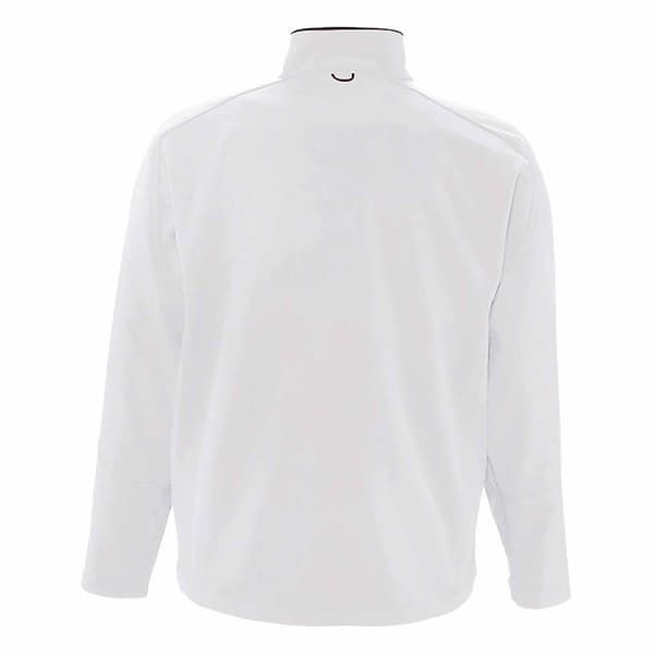 SOLS Herr Relax Soft Shell Jacka (Andningsbar, Vindtät Och Vattenavvisande) White L
