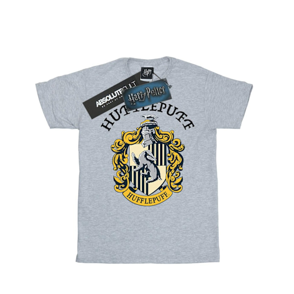 Harry Potter Herr Hufflepuff Bomull T-shirt S Sports Grey Sports Grey S