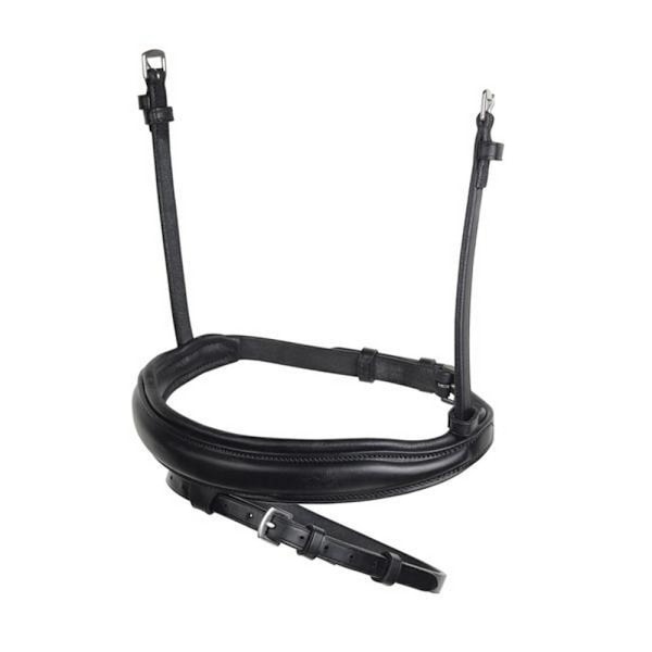 Collegiate Mono Crown Flash Lädernosgrimma Cob Svart Black Cob