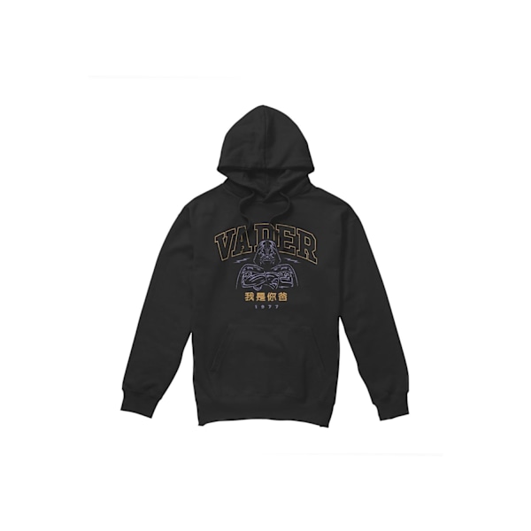 Star Wars Herr 77 Darth Vader Hoodie L Svart Black L