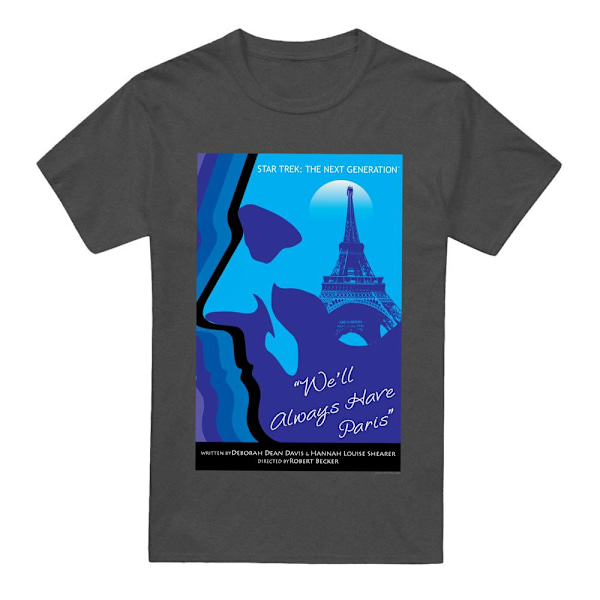 Star Trek Unisex Vuxen The Next Generation Säsong 1 Avsnitt 24 Charcoal L