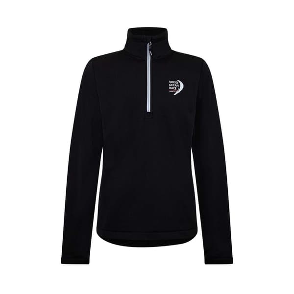 Puma Herr Half Zip Relaxed Fit Fleecetopp S Svart Black S