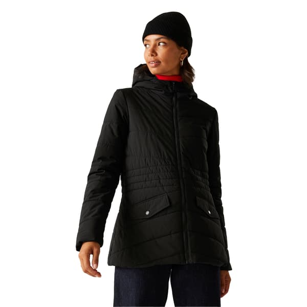Regatta Agara Vadderad Jacka Dam 14 UK Svart Black 14 UK