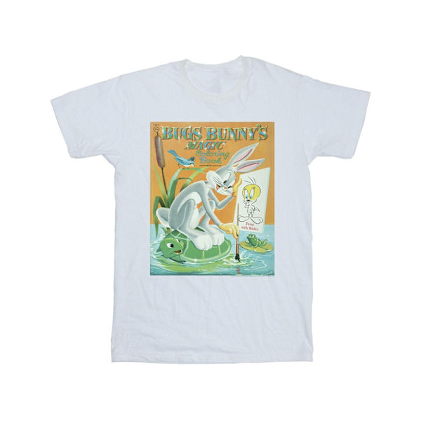 Looney Tunes Pojkar Bugs Bunny Målarbok T-shirt 3-4 år W White 3-4 Years