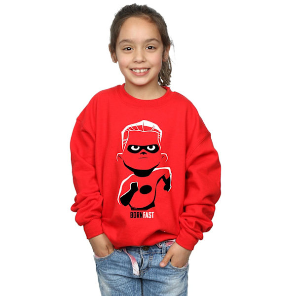 Disney Girls Incredibles 2 Incredible Son Sweatshirt 12-13 år Red 12-13 Years