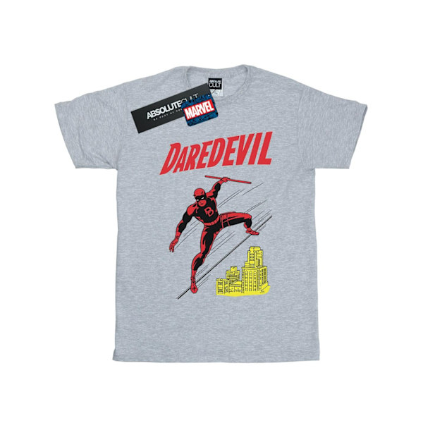 Marvel Daredevil Rooftop T-shirt XXL Sports Grey för män Sports Grey XXL