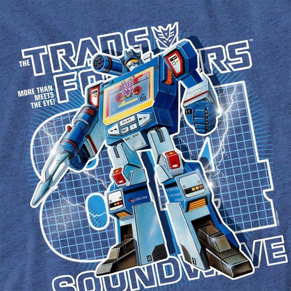 Transformers Unisex Vuxen Generations Retro Decepticon Soundwave Royal Blue M