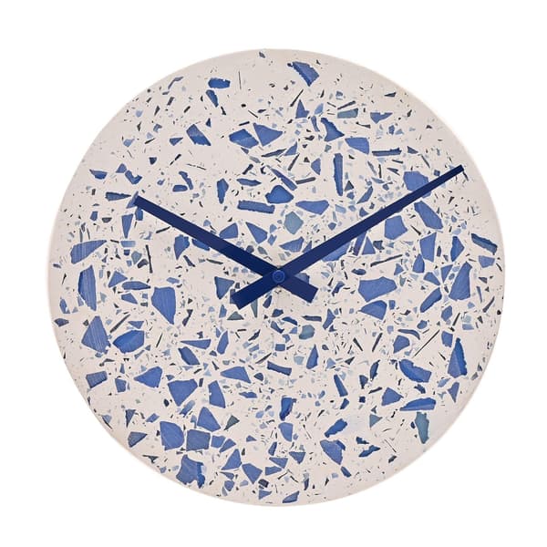 Interval Terrazzo Väggklocka En Storlek Vit/Porslin White/Porcelain One Size