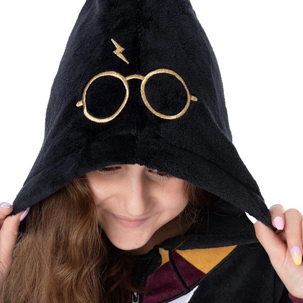 Harry Potter Barn/Barn Gryffindor Pyjamas 7-8 År Svart Black 7-8 Years