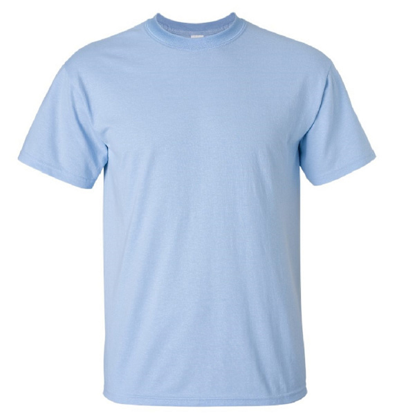 Gildan Mens Ultra Cotton Kortärmad T-shirt S Ljusblå Light Blue S