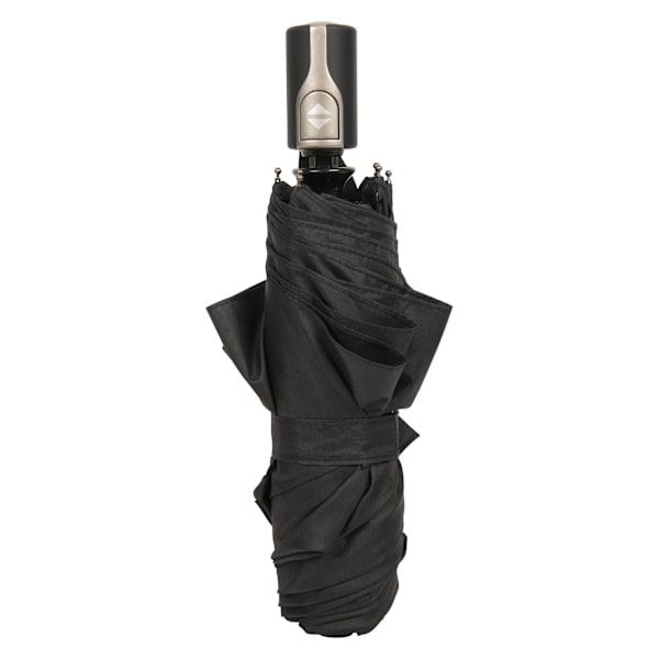 Mountain Warehouse Vindtät Fällbart Paraply En Storlek Svart Black One Size