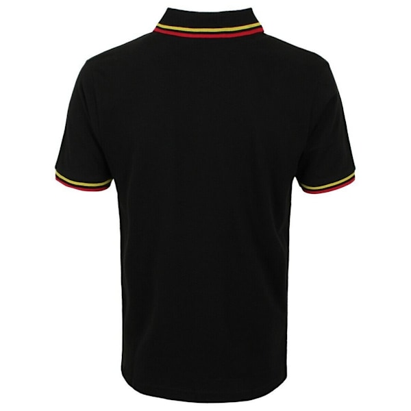 AC/DC Unisex Classic Logo Polotröja L Svart Black L