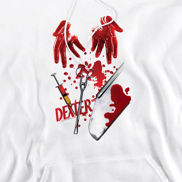Dexter Herr Verktyg För Hantverket Hoodie S Vit White S