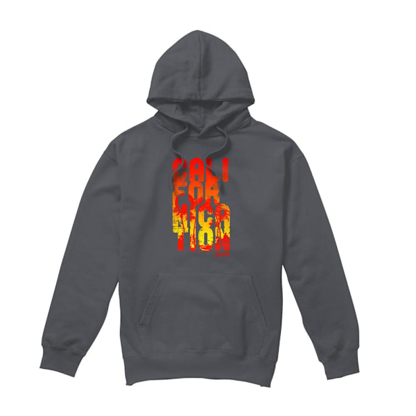 Californication Herr Cali Type Hoodie M Charcoal Charcoal M
