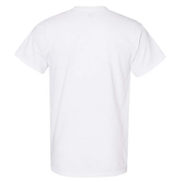Gildan Herr kraftig bomull kortärmad T-shirt M Sky Sky M