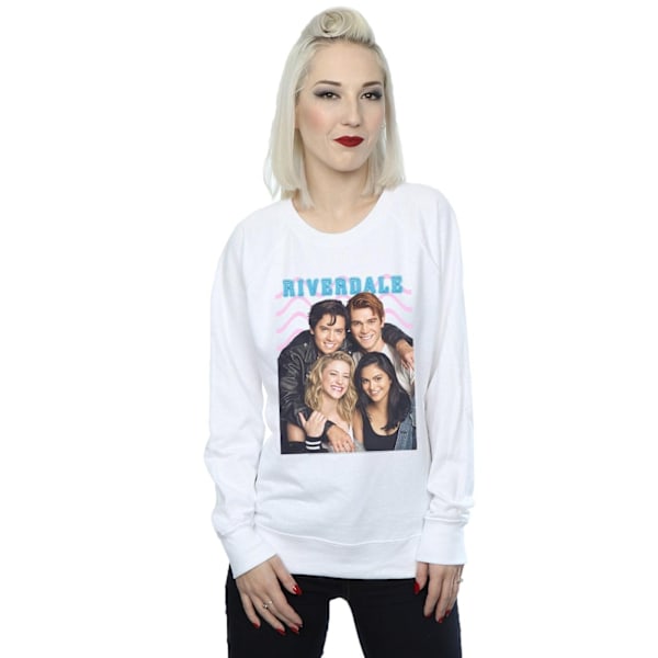 Riverdale Dam/Damer Gruppfoto Sweatshirt S Vit White S