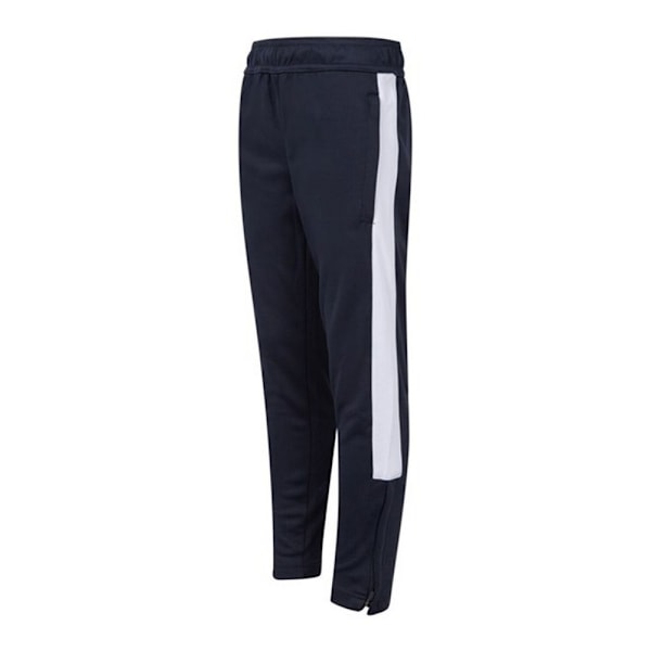 Finden & Hales Träningsbyxor för Barn/Ungdomar 3-4 År Marinblå/ Navy/White 3-4 Years